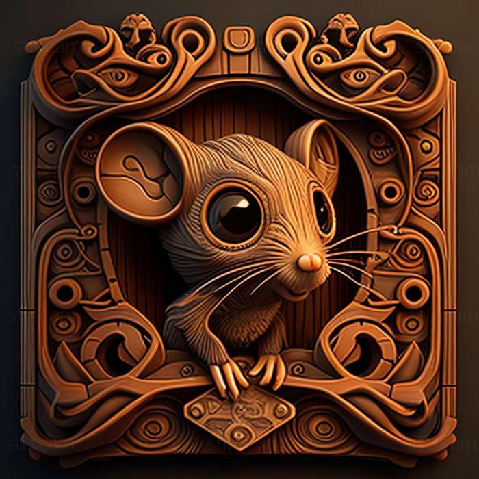 3D model MouseCraft game (STL)